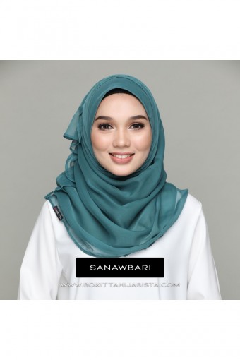 SANAWBARI-PLAIN BASICS CHIFFON