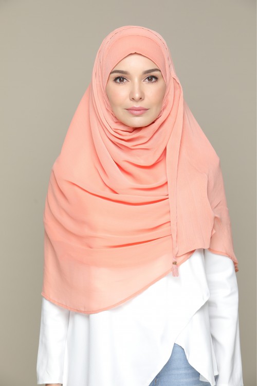 Canyon Clay Plain Smooth Chiffon