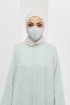 DLEQA SORAYA ABAYA MINT GREEN