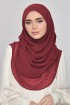 Ruby - Plain Mosaic Butti Chiffon (CLASSIC)