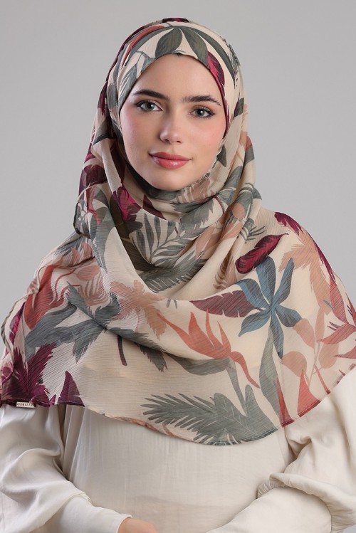 Odyssey - Printed Plus Crinkled Chiffon