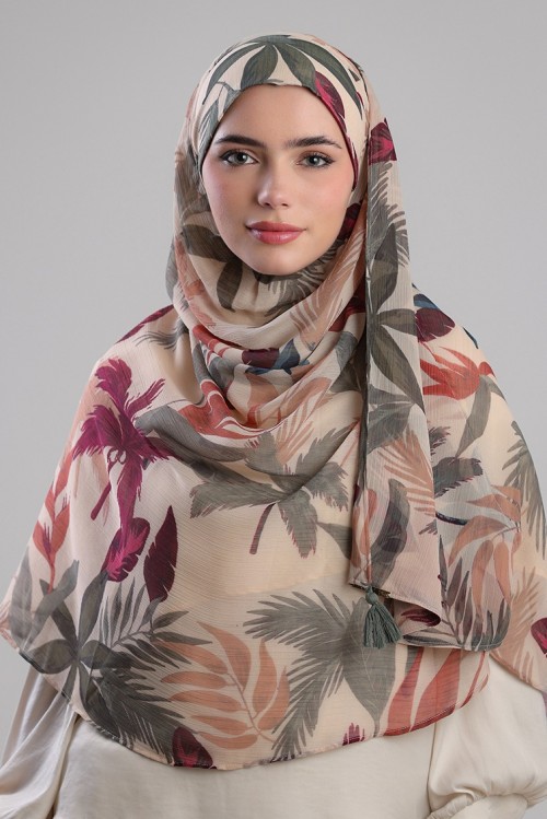 Odyssey - Printed Plus Crinkled Chiffon