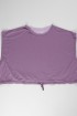 Cropped Top Reversible - Plain Dual Functional Mesh