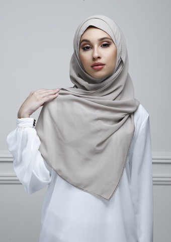 Atmosphere-Jolie-Plain Crystal Georgette