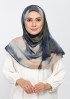 Autumn Mist-Printed Plus Crinkled Chiffon