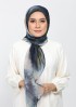 Autumn Mist-Printed Plus Crinkled Chiffon