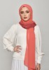 BerryRed-Plain Georgette