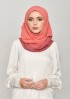 BerryRed-Plain Georgette