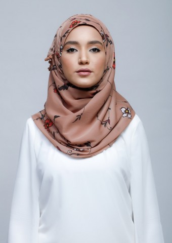 Blessings-Printed Crinkled Chiffon