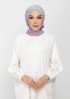Cloudy Pastel-Printed Plus Crinkled Chiffon