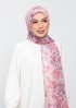 Roselle-Printed Plus Crinkled Chiffon