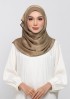 Dark khaki - PLAIN CRINKLED SATIN