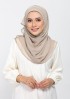 Dune-Plain Crinkled Chiffon