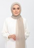 Dune-Plain Crinkled Chiffon