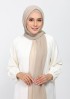 Dune-Plain Crinkled Chiffon