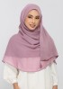 Elderberry-Plain Crinkled Chiffon