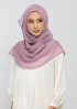 Elderberry-Plain Crinkled Chiffon