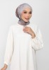 Golden Dew-Printed Plus Crinkled Chiffon