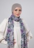 Lavender Dreams - Printed Crinckled Chiffon (NEW STYLE)