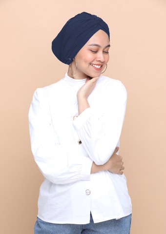 Lilmasa-Capshawl-Plain Crinkled Butti Chiffon