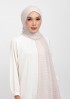 Maison B stone -printed plus crinkled chiffon