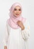 Monogram maze rose-printed plus crinkled chiffon