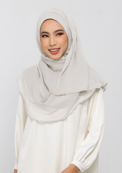 Moonbeam - Plain Crinkled Chiffon