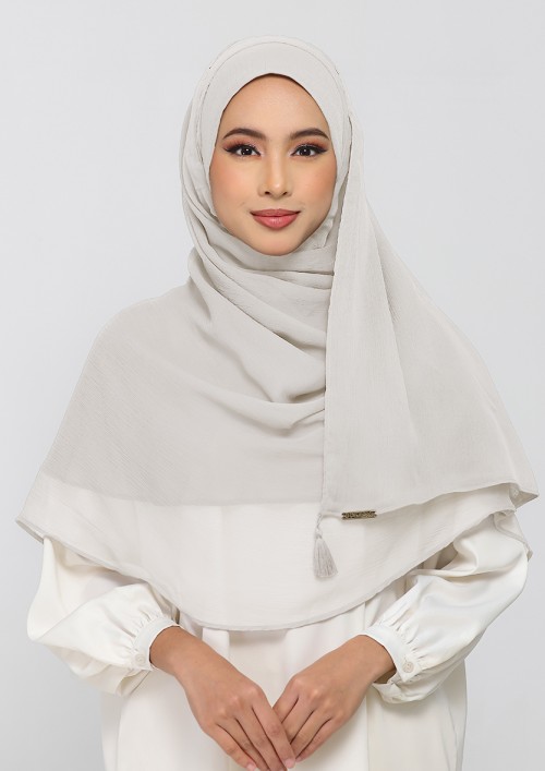 Moonbeam - Plain Crinkled Chiffon