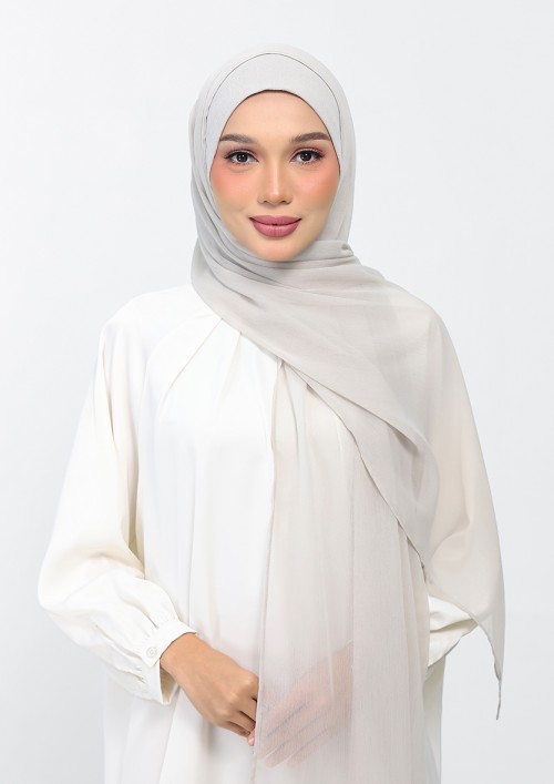 Moonbeam - Plain Crinkled Chiffon