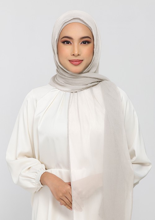 Moonbeam - Plain Crinkled Chiffon