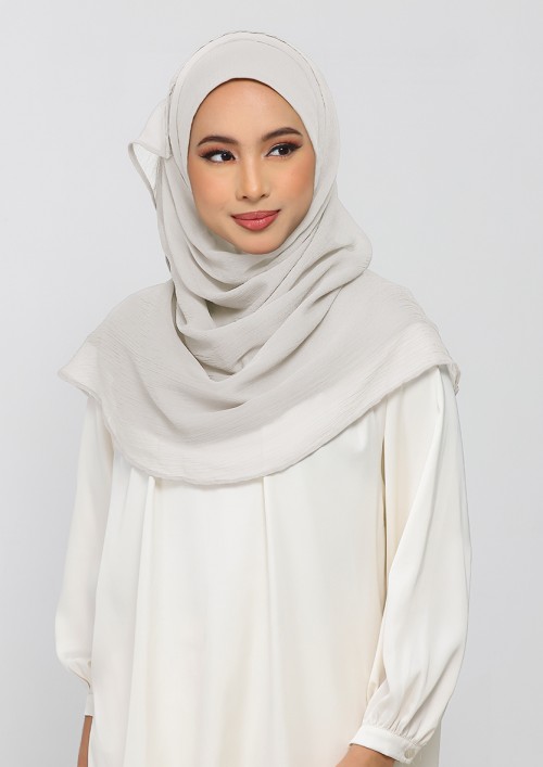 Moonbeam - Plain Crinkled Chiffon