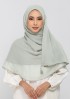 Pigeon-Plain Crinkled Chiffon