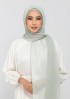 Pigeon-Plain Crinkled Chiffon