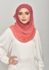 RedBerry-Plain Georgette