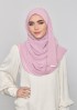 Romantic Mauve-Plain Mosaic Butti Chiffon