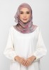 Rose Dusk-Printed Plus Crinkled Chiffon