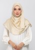SOFT YELLOW - PLAIN CRINKLED SATIN