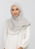 Stone-Plain Crinkled Chiffon