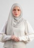 Stone-Plain Crinkled Chiffon