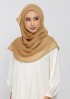 Topaz-Plain Crinkled Chiffon