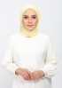 Vanilla-Plain Crinkled Chiffon