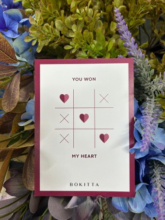 You Won My Hearts (Wish Card)