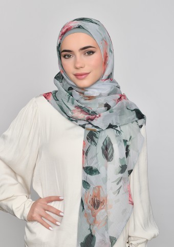 Zaytuna - Printed Plus Crinckled Chiffon (NEW STYLE)