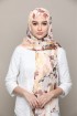 Lady Leaves-Printed Smooth chiffon