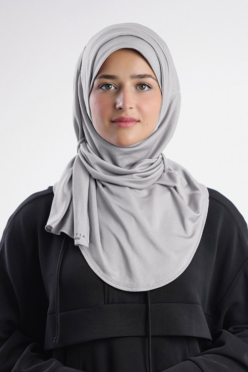 Gym Hijab - Plain Dual Functional Mesh