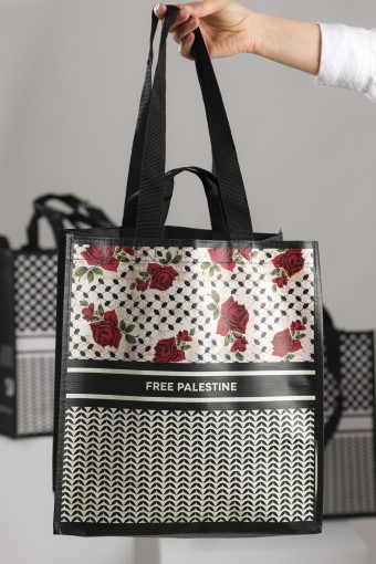 Roses Palestine Tote Bag