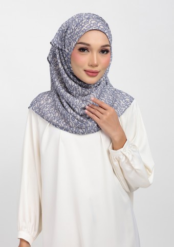 Bokitta Oblique Denim -printed plus crinkled chiffon  Bokitta Oblique Denim -printed plus crinkled chiffon