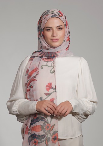 Spice Bazaar-Printed Crinkled Chiffon (NEW STYLE)