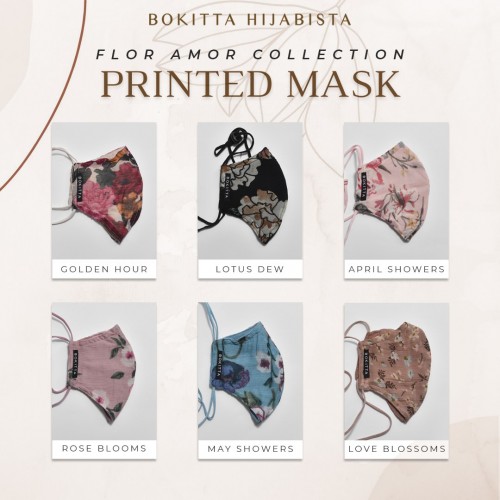 Rose Blooms-Face Mask